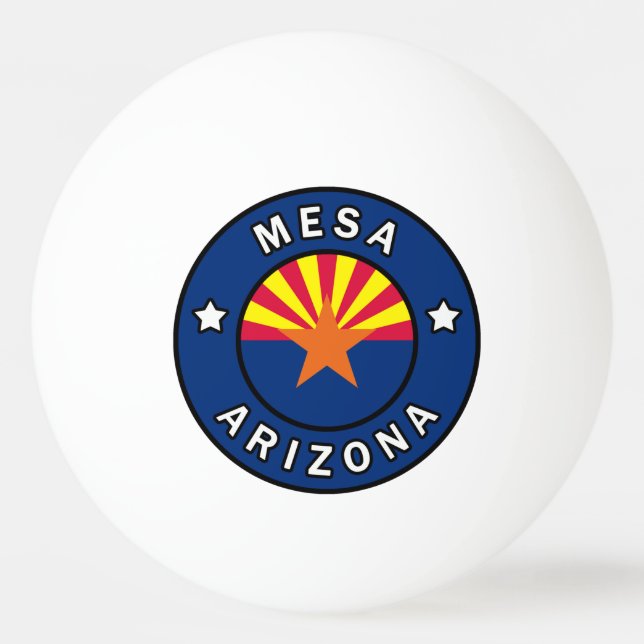 Pelota De Ping Pong Mesa Arizona (Anverso)