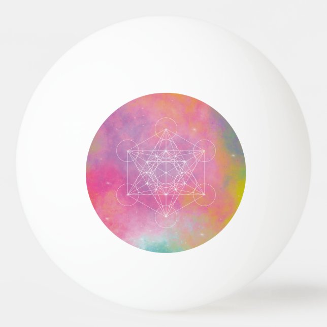 Pelota De Ping Pong Metatron zen arcángel (Anverso)