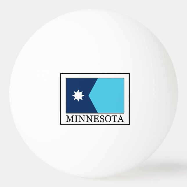 Pelota De Ping Pong Minnesota (Anverso)