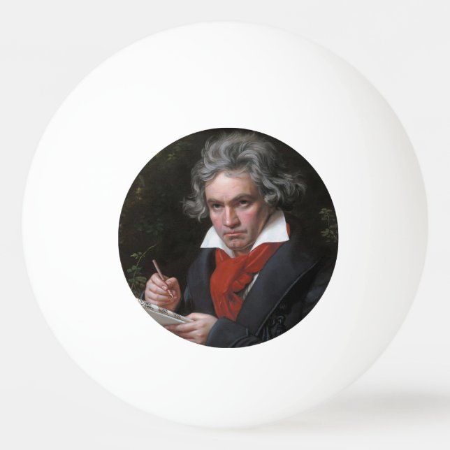 Pelota De Ping Pong Missa Solemnis: Música clásica de Ludwig Beethoven (Anverso)