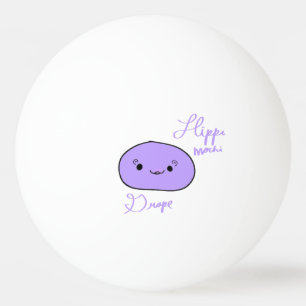 Pelota De Ping Pong Mochi Lindo de Hipopótamo Mochi de Animal Divertid