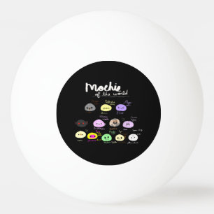 Pelota De Ping Pong Mochis del Mundo Divertidos Lindos