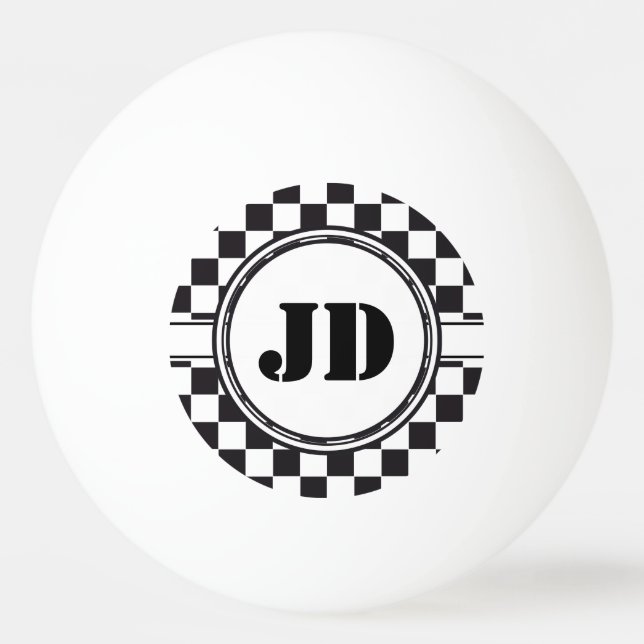 Pelota De Ping Pong Modelo del coche de competición + su backgr. color (Reverso)