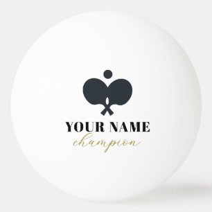 Pelota De Ping Pong Moderna moda Personalizada Nombre Ping Pong Ball