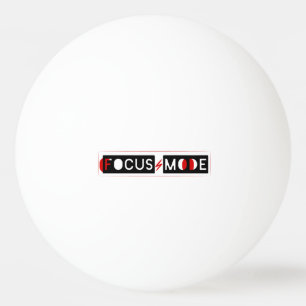 Pelota De Ping Pong Modo enfoque