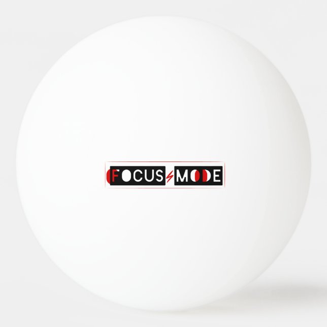 Pelota De Ping Pong Modo enfoque (Anverso)