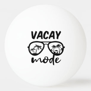 Pelota De Ping Pong Modo Vacay II - Vacaciones familiares