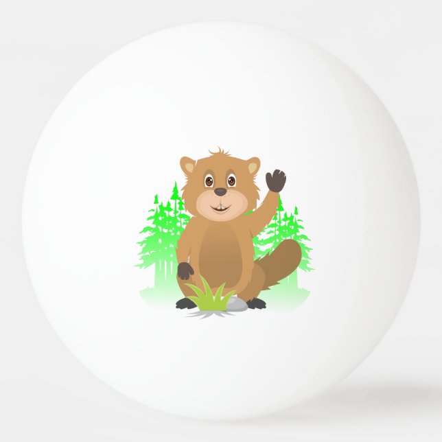 Pelota De Ping Pong Mole clipart (Reverso)