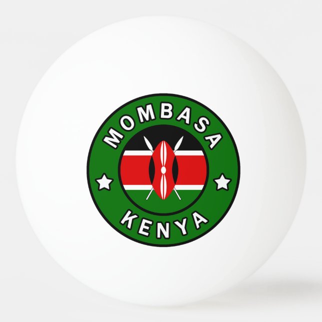 Pelota De Ping Pong Mombasa Kenia (Anverso)