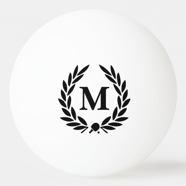 Pelota De Ping Pong Monogram Lorberkranz SW (Anverso)
