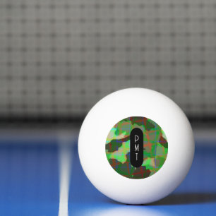Pelota De Ping Pong Monograma