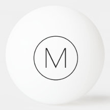 Monograma de fuente modernista minimalista negra
