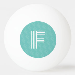 Pelota De Ping Pong Monograma moderno Ping Pong Ball