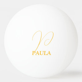 Pelota de Ping Pong Monogramada