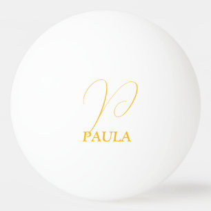Pelota de Ping Pong Monogramada