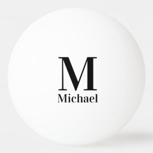 Pelota De Ping Pong Monogramado simple personalizado