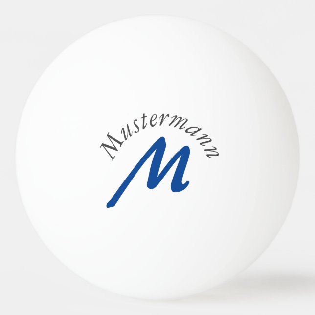 Pelota De Ping Pong Monogramm (Anverso)