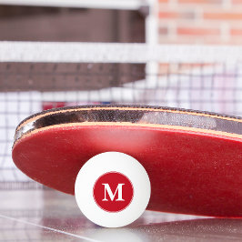 Pelota De Ping Pong Monogramo Entrenador de Mesa de Tenis