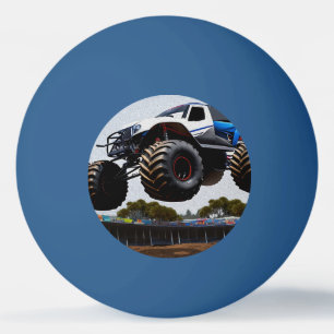 Pelota De Ping Pong Monster Truck Launch, Ping Pong Ball