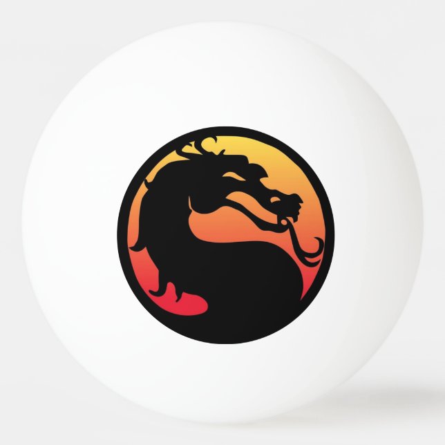 Pelota De Ping Pong Mortal Kombat Ping Ping Pong Ball (Anverso)