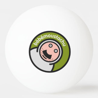 Pelota De Ping Pong moustatchu de le bébé - ping-pong