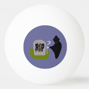 Pelota De Ping Pong Muerte en el cementerio Halloween Ping Pong Ball