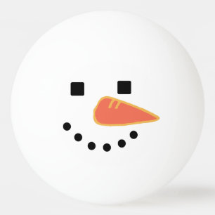 Pelota De Ping Pong Muñeco de nieve