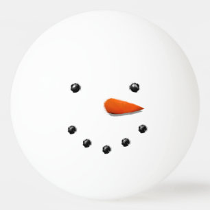 Pelota De Ping Pong Muñeco de nieve divertido para las fiestas