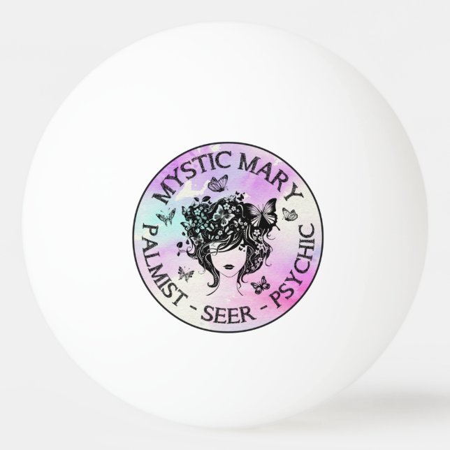 PELOTA DE PING PONG MYSTIC MARY (Anverso)