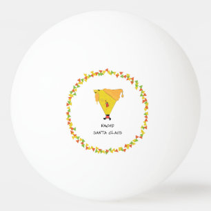 Pelota De Ping Pong Nacho Santa con chile