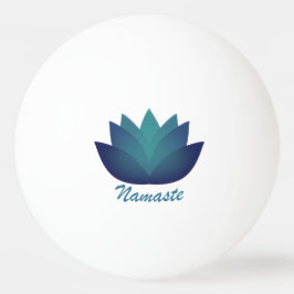 Pelota De Ping Pong Namaste Lotus Flower