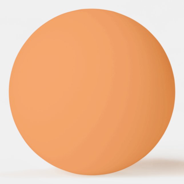 Pelota De Ping Pong Naranja (Anverso)