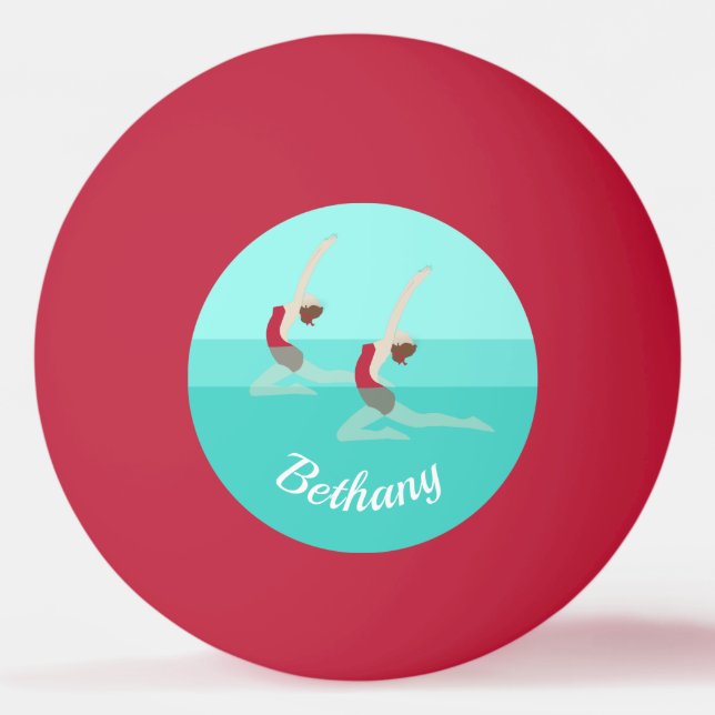 Pelota De Ping Pong Natación artística (Anverso)