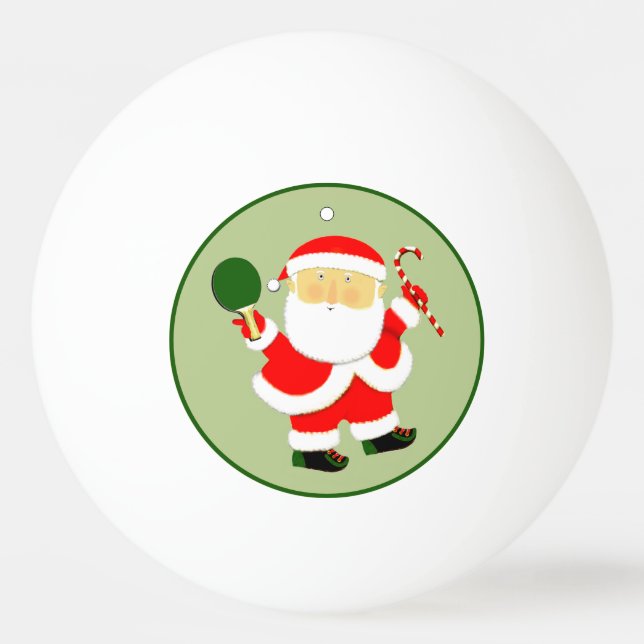 Pelota De Ping Pong Navidad (Anverso)