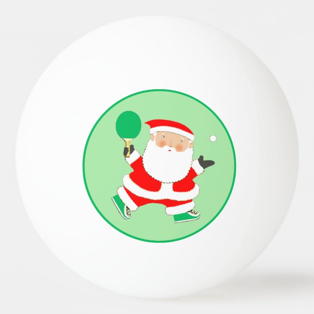 Pelota De Ping Pong Navidad (Anverso)