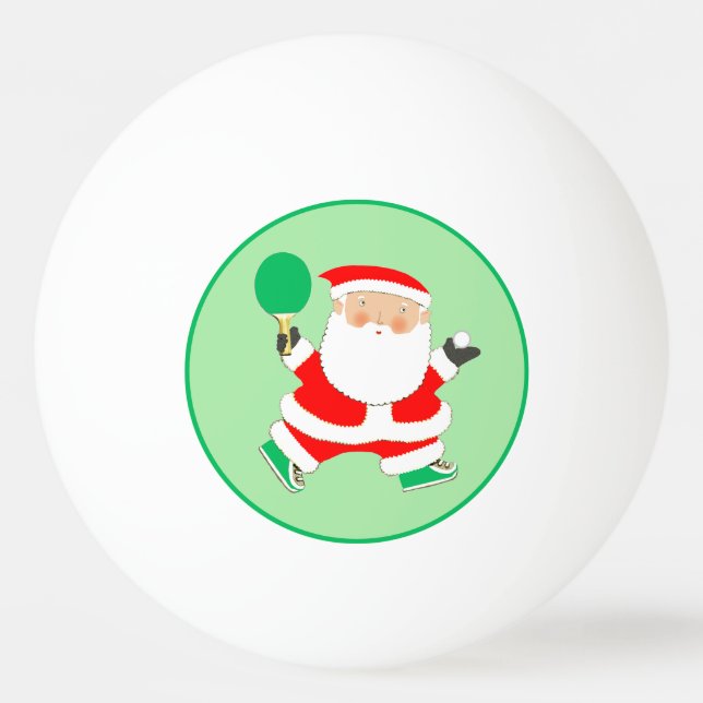 Pelota De Ping Pong Navidad (Anverso)
