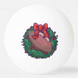 Pelota De Ping Pong Navidad del fútbol