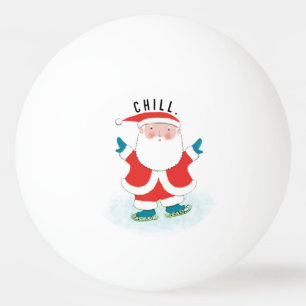 Pelota De Ping Pong Navidad divertida