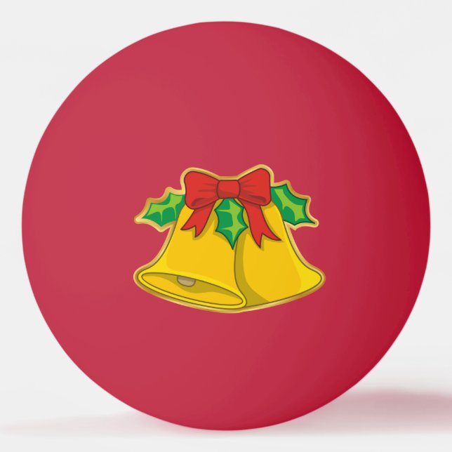 Pelota De Ping Pong Navidades Bells (Anverso)