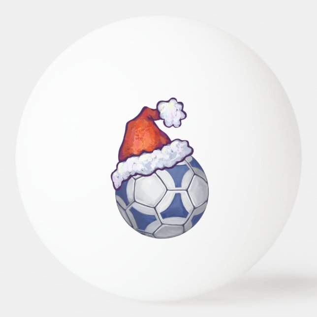 Pelota De Ping Pong Navidades de Futbal (Reverso)