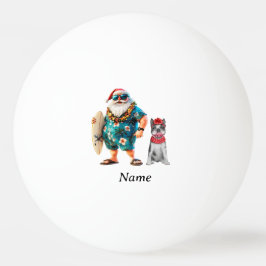 Pelota De Ping Pong Navidades de Ping pong Santa Claus