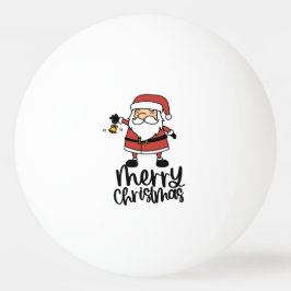 Pelota De Ping Pong Navidades de Santa Claus