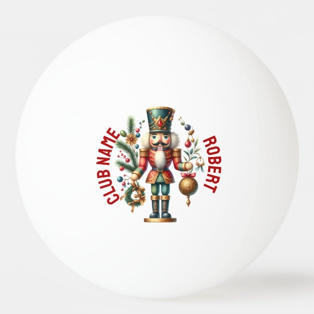 Pelota De Ping Pong Navidades festivos (Anverso)