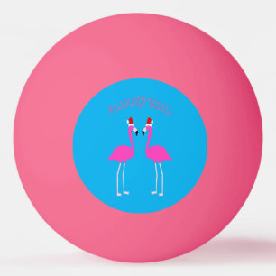 Pelota De Ping Pong Navidades Lesbianas Flamingos Flamingo Belles