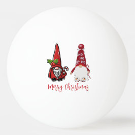 Pelota De Ping Pong Navidades Personalizados de Gnomes Clásicos