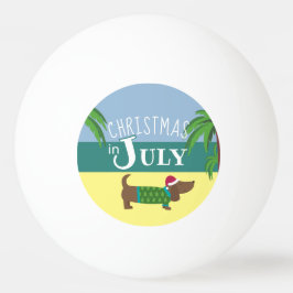 Pelota De Ping Pong Navidades personalizados en julio del Fiesta Ping 