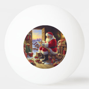 Pelota De Ping Pong Navidades Santa Claus 2