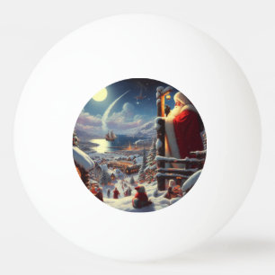Pelota De Ping Pong Navidades Santa Claus 5