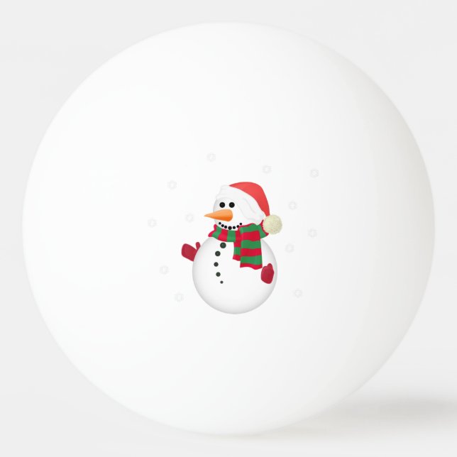 Pelota De Ping Pong Navidades Santa Ping Pong Ball (Anverso)
