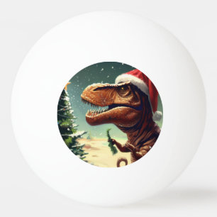Pelota De Ping Pong Navidades T-Rex (4)